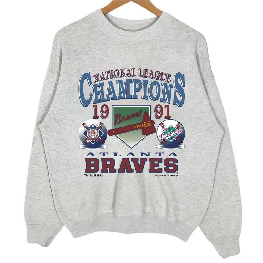 Atlanta Braves 1992 Baseball World Series Sweatshirt